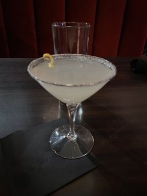 Lemon drop martini