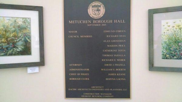 Metuchen Borough Hall