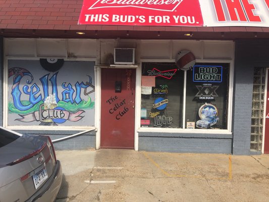 Front door on Adams Ave