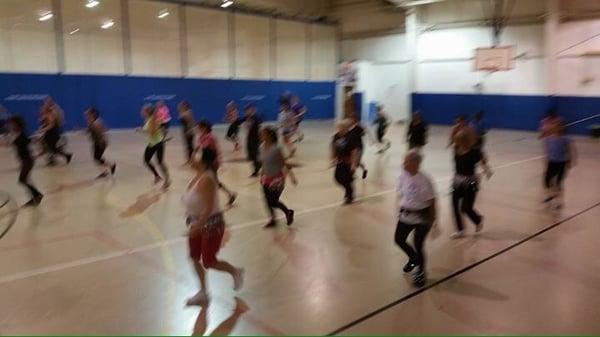 Lots of fun at master Zumba!