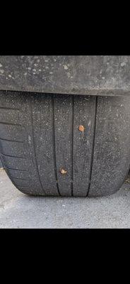 Rear tire