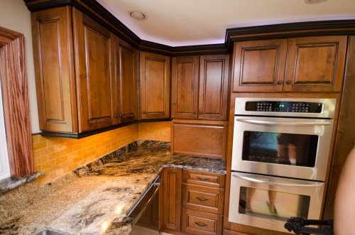 This custom kitchen was built by Paul's Carpentry Workshop