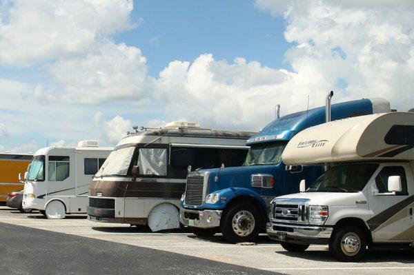 RV and boat parking available