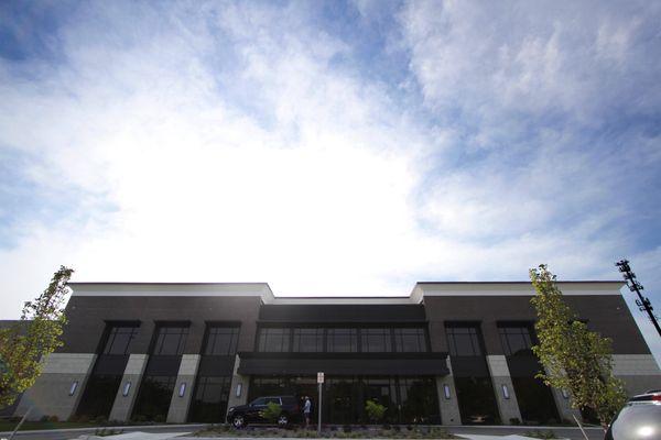 Ada Bible Church East Paris Campus Exterior with sky