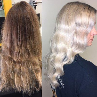 Hair by Angela! Platinum Blonde