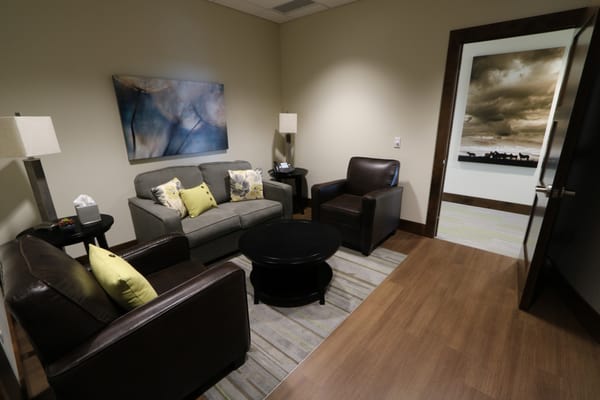 Our conference area provides a private space for patient discussions with doctors and staff.