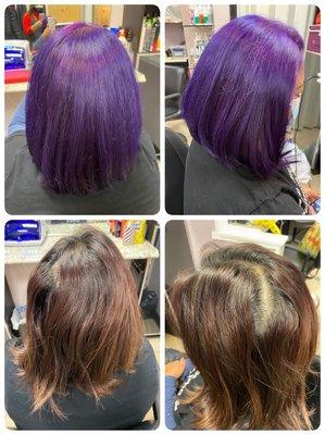 Purple color by Jessica