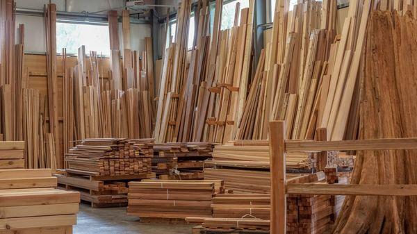 Offer many different style, sizes, cuts, and grades of cedar and other lumber