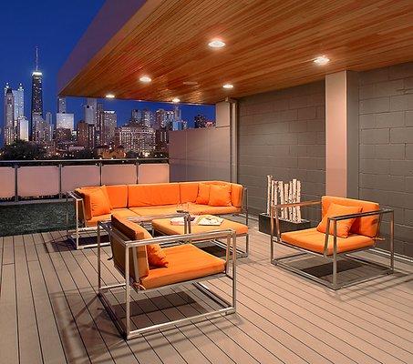 Glamorous River North Rooftop