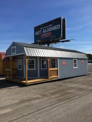 14x32 Old Hickory Sheds Deluxe Playhouse