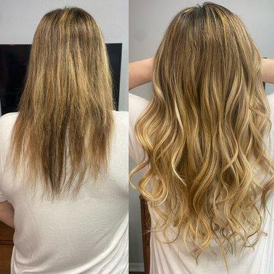 Color & Hairdreams hair extensions