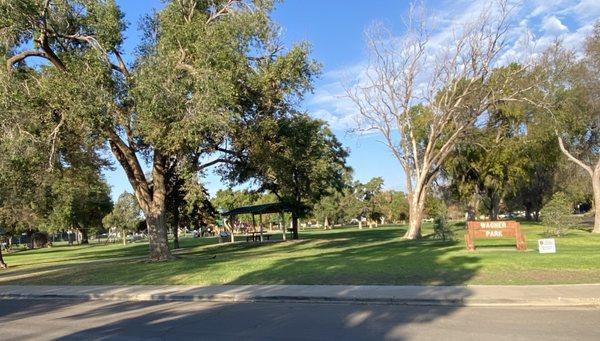 Great playground.  Very family friendly park