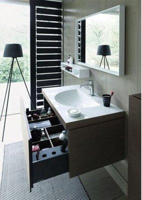 bathroom vanity with storage