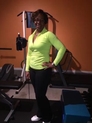 My trainer!  Angela