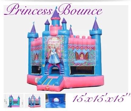 Princess Bounce House $100