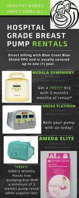 PUMP RENTALS and NEW PROMOTION!