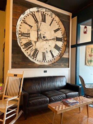 Original clock from Union County Courthouse