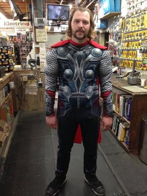 Come meet Thor at Pacific Grove Hardware