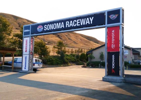 Gateway Sign - Sonoma Raceway