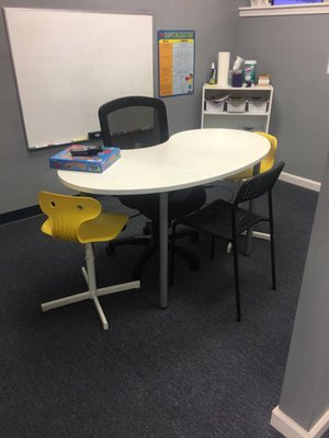 One of the tutoring areas