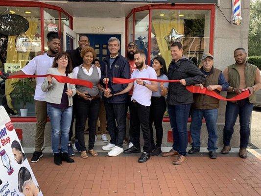 New on Springfield Avenue: Glimmer Barber Shop  Grand Opening and Ribbon Cutting