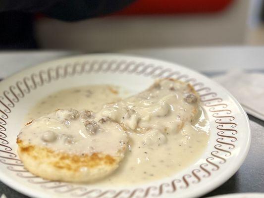 Biscuits and gravy