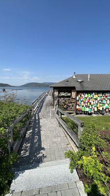 Bar on the water located on the hotel's property. Amazing views. Open starting MDW-ish.