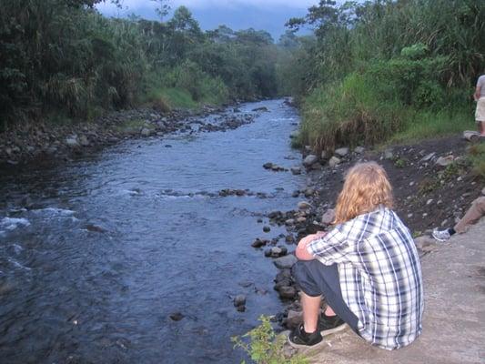 Water's gentle flow - nature's qi