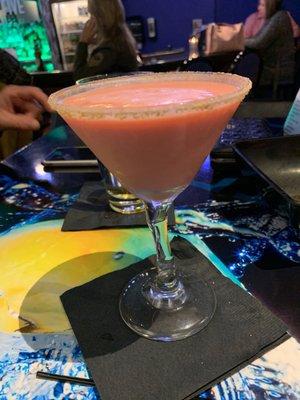 Strawberry shortcake martini