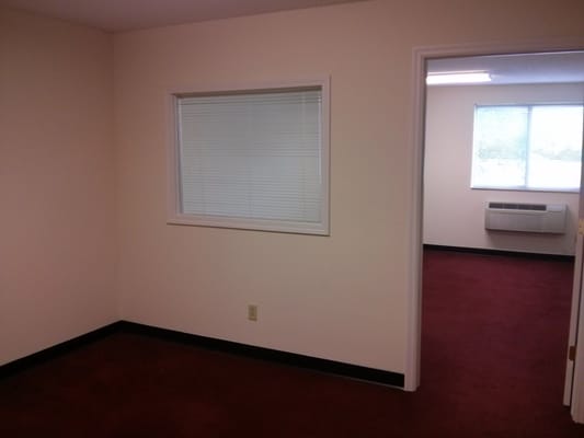 This Unit is Available for ONLY $299.00 per month. Split single suites offer a private back office and a reception/waiting room.