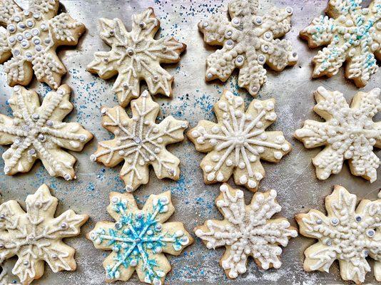 Let It Snow! Cookies