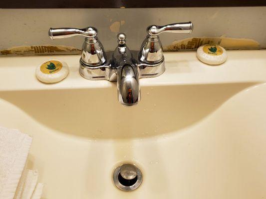 Peeling backsplash