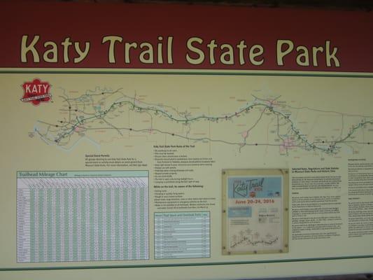 maps of trail on site