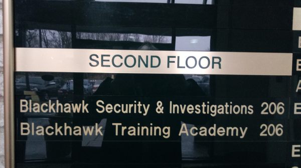 Blackhawk Security Training.