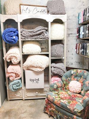 Kozy Knit Designs blankets!