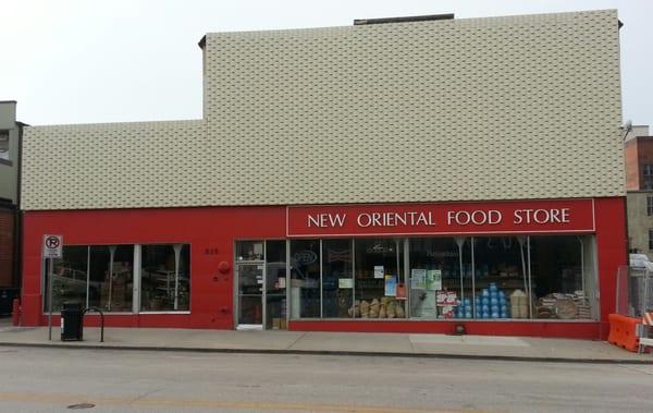 Store front on Grand.