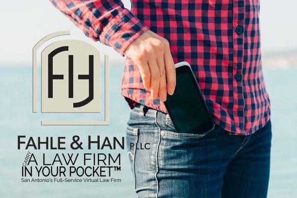 Carry A Law Firm In Your Pocket™ @fahlehanlaw