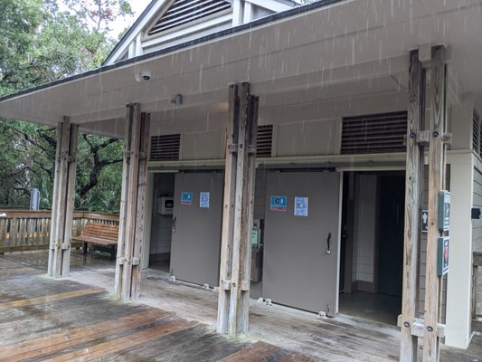 Restrooms at Islanders Beach Park