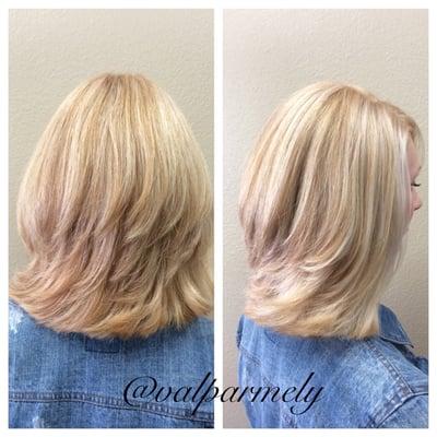 Beautiful cut, highlights and lowlights by Val