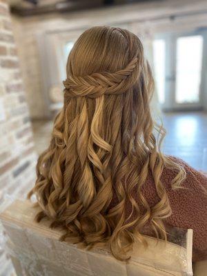 Wedding hair