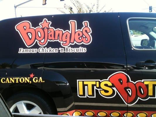 New Canton, GA Bojangle's "Bo truck"