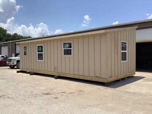 We build tiny homes 34 x 14 call me at 956-220-6455