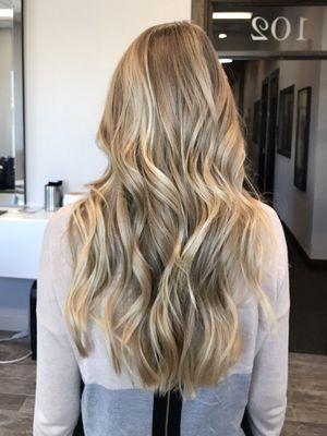 Balayage highlights