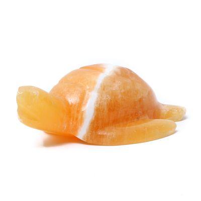 Orange Calcite Turtle