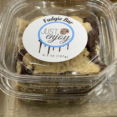 Vegan Fudgie Bar: From Just Enjoy Bakery in Grand Rapids