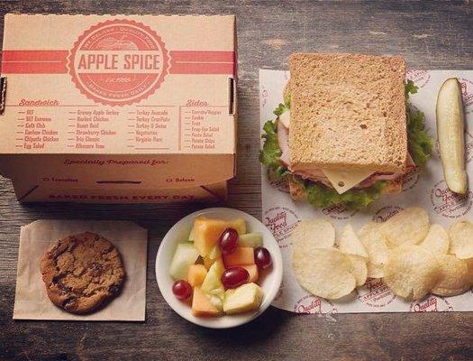 Apple Spice Box Lunch