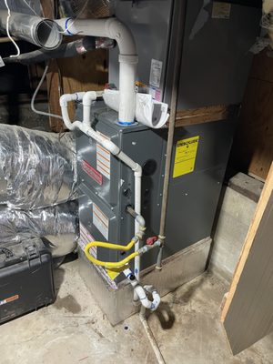 Furnace installation