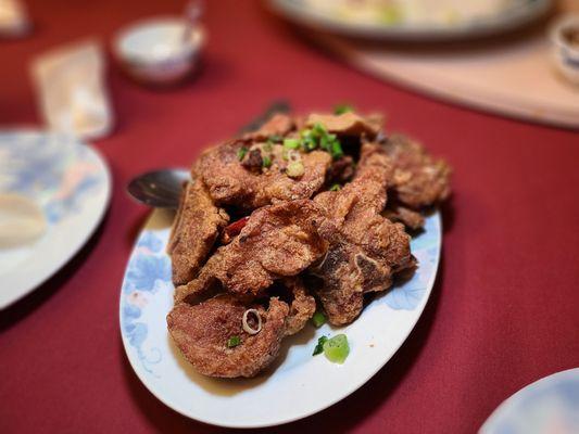 Salt and Pepper Pork Chop