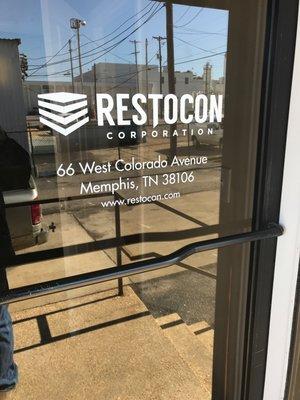 Restocon Memphis Office