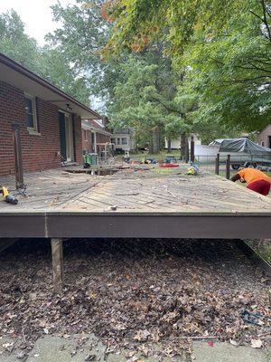 Deck removal